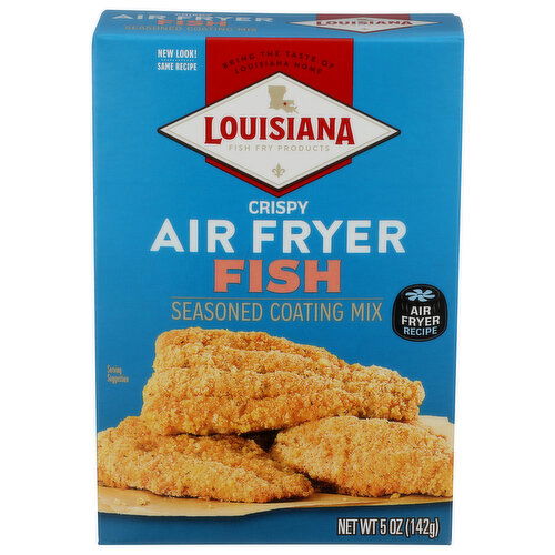 Louisiana Fish Fry For Air Fryer Seasoned Coating Mix - 5 Ounce - 1 Count