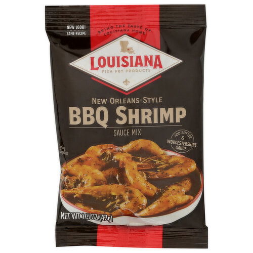 LOUISIANA FISH FRY BBQ Shrimp Sauce Mix - 1.5 Ounce
