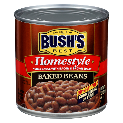 Bush's Best Canned Beans Homestyle Baked - 16 Ounce