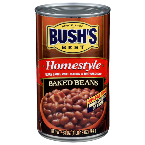 Bush's Best Canned Beans Homestyle Baked - 28 Ounce