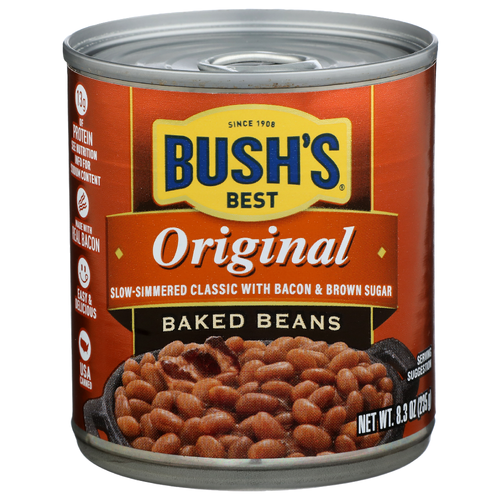 Bush's Best Canned Beans Original Baked - 8.3 Ounce