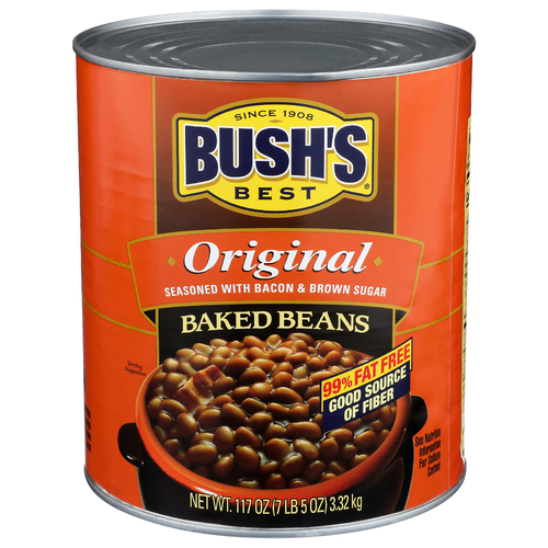 Bush's Best Canned Beans Original Baked - 117 Ounce