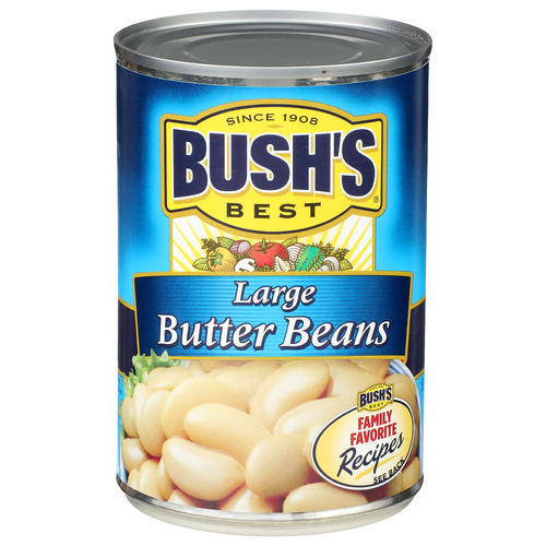 Bush's Best Canned Beans Large Butter - 16 Ounce