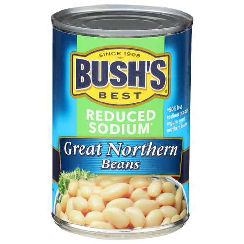 Bush's Best Canned Beans Great Northern - 15.8 Ounce