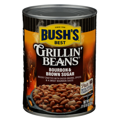 Bush's Best Canned Beans Bourbon & Brown Sugar Grillin' - 22 Ounce