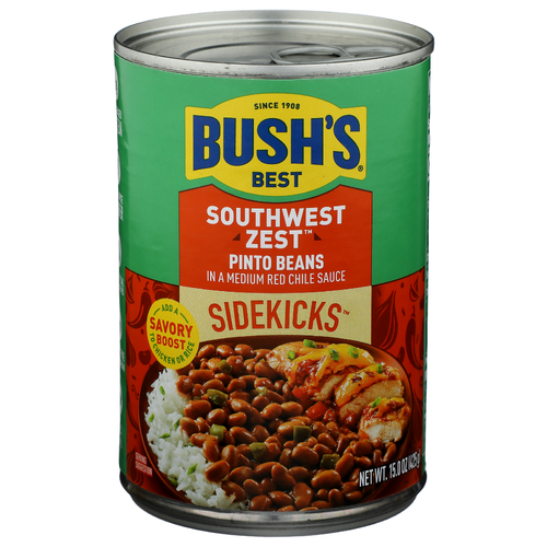 Bush Brothers & Company Sidekicks Sw Zest Pinto b - 15 Ounce