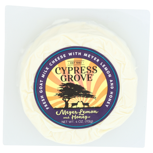 Cypress Grove Fresh Meyer Lemon And Honey - 4 Ounce