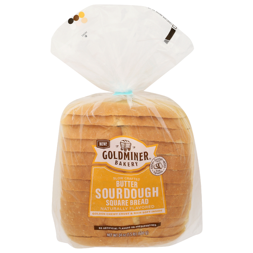 Goldminer Buttery Butter Sandwich Loaf Sourdough Square - 24 Ounce Image 1 of 4