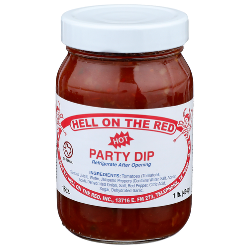Hell On The Red Hot Party Dip - 16 Ounce