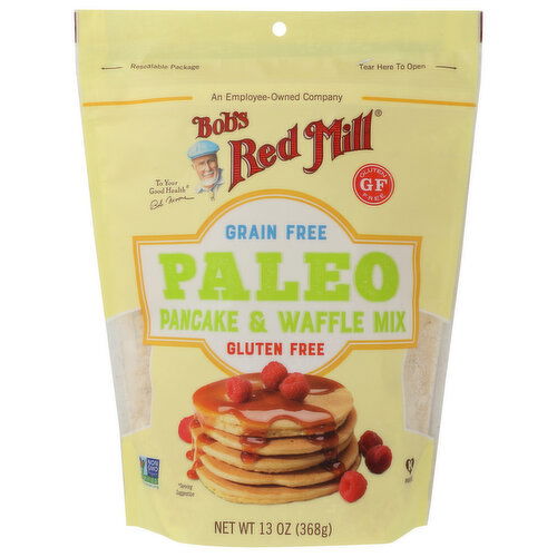 Bob's Red Mill Baking Mixes Paleo Pancake & Waffle Mix - 13 Ounce