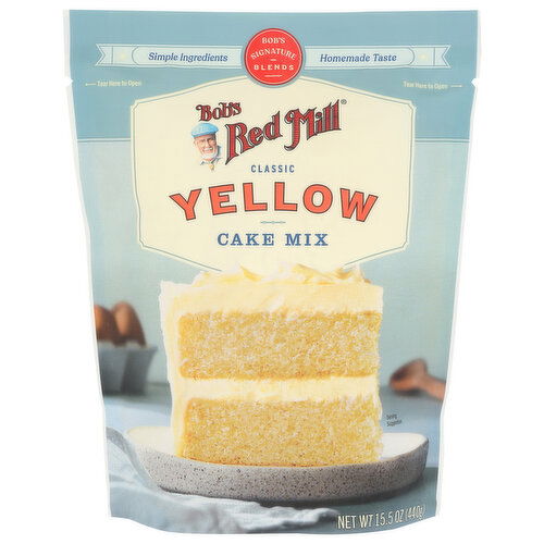 BOB's Red Mill Yellow Cake Mix - 15.5 Ounce