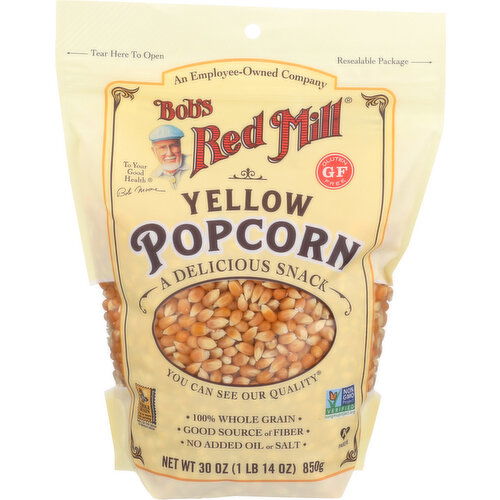 BOB'S RED MILL Brm Whole Yellow Popcorn - 30 Ounce