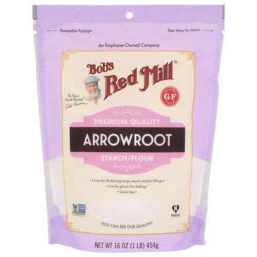 Bob's Red Mill Arrowroot Starchflour Flourstarch - 16 Ounce