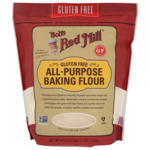 Bob's Red Mill Gluten Free All Purpose Baking Flour - 44 Ounce