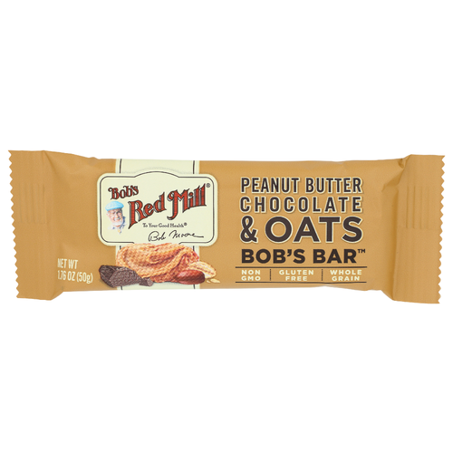 BOB's Red Mill Peanut Butter Chocolate & Oats Bar - 1.76 Ounce - 1 Count Image 1 of 4