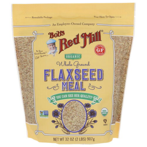 Bob's Red Mill Organic Flaxseed Meal - 32 Ounce