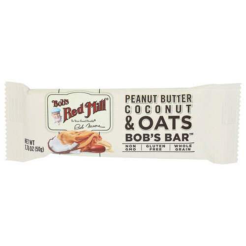 Bob's Red Mill Peanut Butter Coconut & Oats Bar - 1.76 Ounce