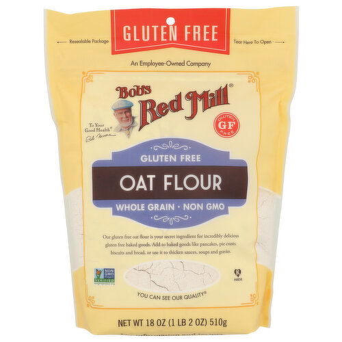 BOB's Red Mill Oat Flour Gluten Free - 18 Ounce