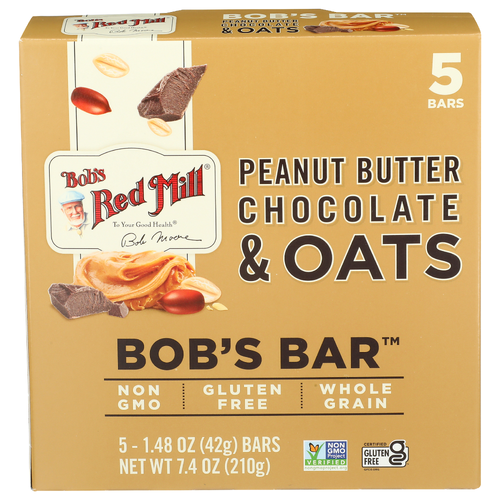 BOB'S RED MILL Bar - 1.48 Ounce - 5 Count