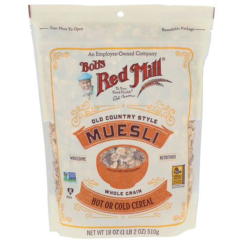Bob's Red Mill Cereals Old Country Style Muesli - 18 Ounce