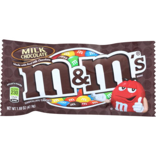 M&M'sMilk Chocolate Rtl - 1.69 Ounce