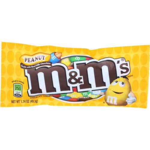 M&M'sPeanut Candies - 1.74 Ounce