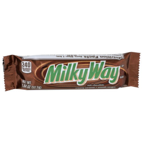 Milky Way Creamy Caramel • Smooth Nougat Rich Chocolate Bar - 1.84 Ounce