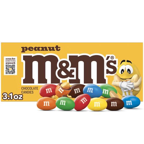 M&M's Theater Box Peanut Milk Chocolate Candy - 3.1 Ounce Image 1 of 4