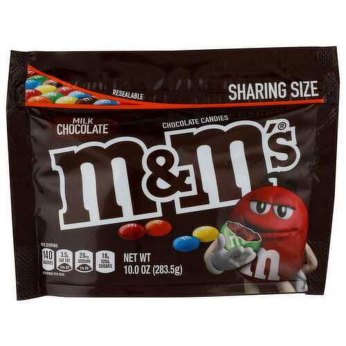 M&M'SMilk Chocolate Candy Bag - 10 Ounce