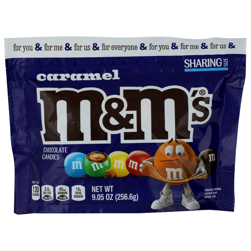 BROOKSHIRE'S Mms Caramel Pouch Stand Up - 9.05 Ounce