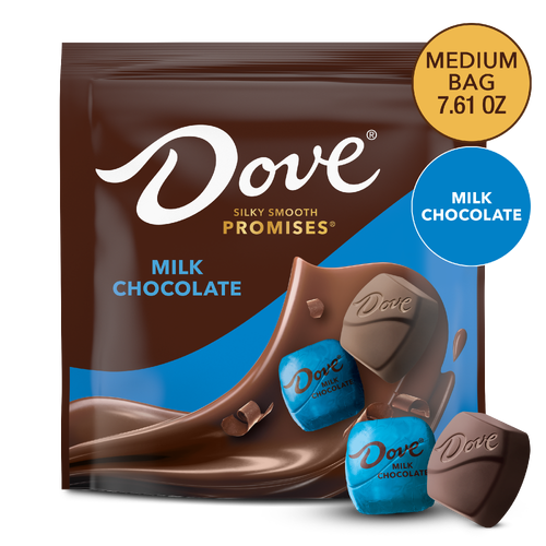 Dove Promises Milk Chocolate Candy, Candy Bag - 7.61 Ounce
