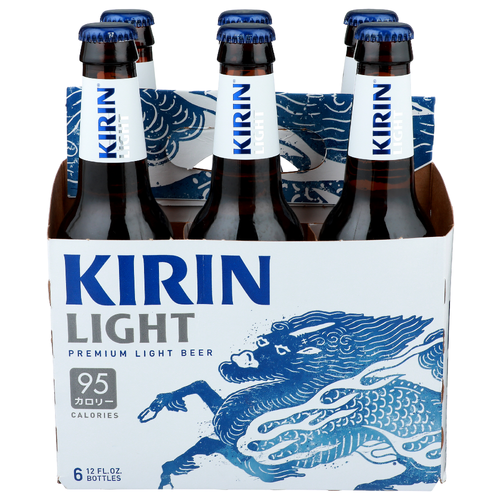 Kirin Light Premium Beer - 12 Fluid Ounce - 6 Count
