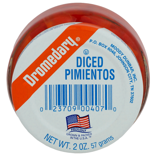 Dromedary Diced Pimientos - 2 Ounce
