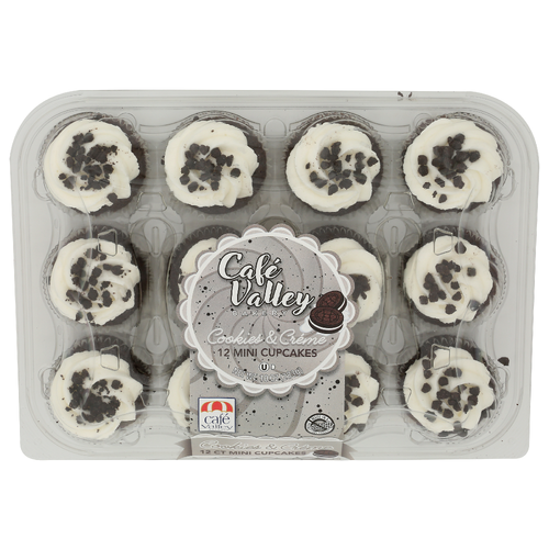CAFE VALLEY BAKERY Everyday Cookies And Cream 16 - 0.833 Ounce - 12 Count