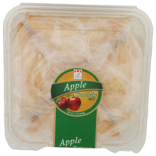 Cafe Valley Bakery Apple Turnover - 3 Ounce - 4 Count Image 1 of 4
