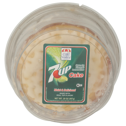 CAFE VALLEY BAKERY 7 Up Cake - 20 Ounce