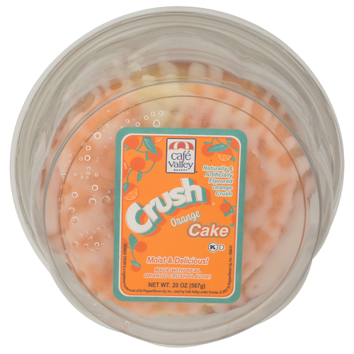 CAFE VALLEY BAKERY Orange Crush Cake - 20 Ounce
