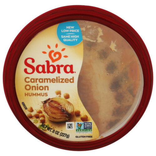 Sabra Caramelized Onion Spread Hummus - 8 Ounce