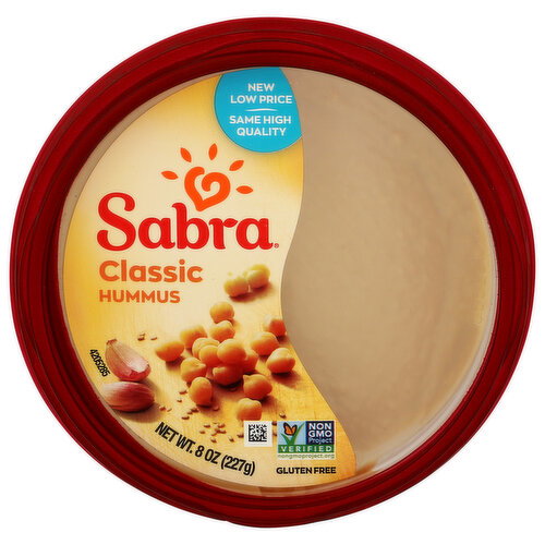 Sabra Classic Spread Hummus - 8 Ounce