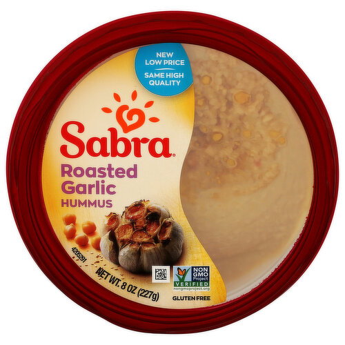 Sabra Garlic Spread Hummus - 8 Ounce
