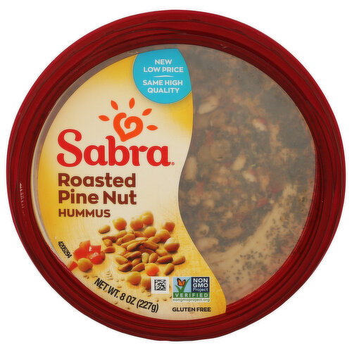 Sabra Pine Nut Spread Hummus - 8 Ounce