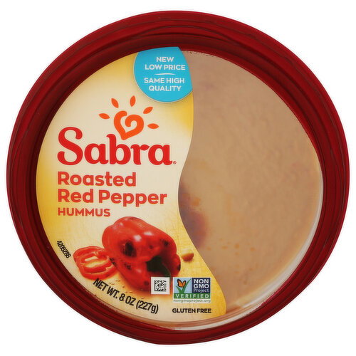 Sabra Red Pepper Spread Hummus - 8 Ounce