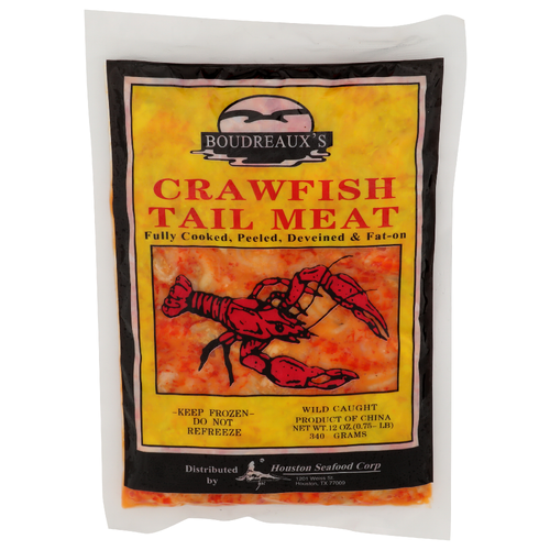 Boudreaux's Crawfish Tall Meat - 12 Ounce