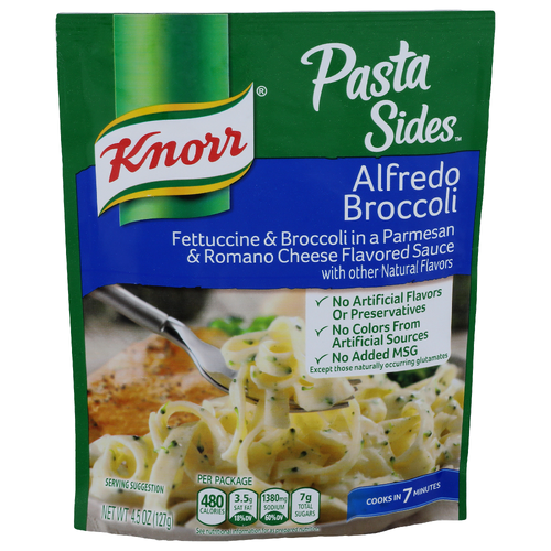 Knorr Alfredo Broccoli Pasta Sides - 4.5 Ounce