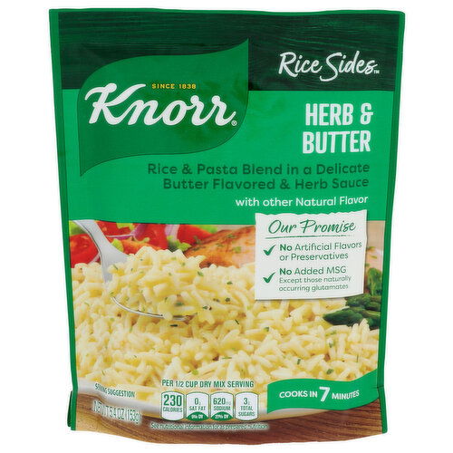 Knorr Herb & Butter Rice Sides - 5.4 Ounce