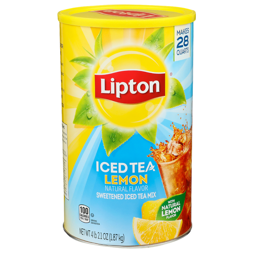 Lipton Lemon Sweetened Iced Tea Mix - 66.1 Ounce