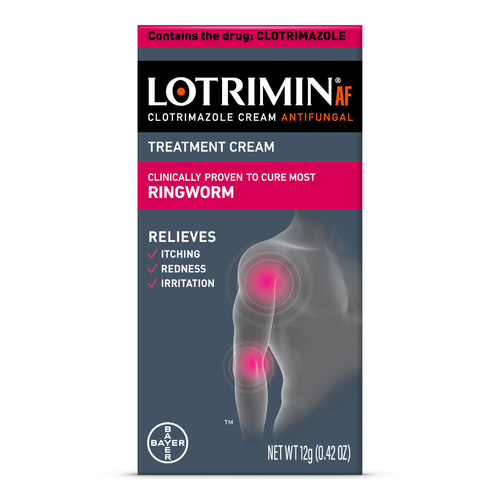 Lotrimin Treatment Cream, Antifungal, Ringworm - 0.42 Ounce