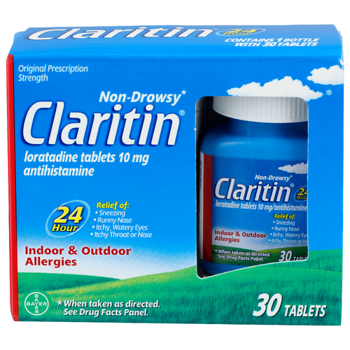 Claritin Loratadine Tablets Antihistamine - 30 Count
