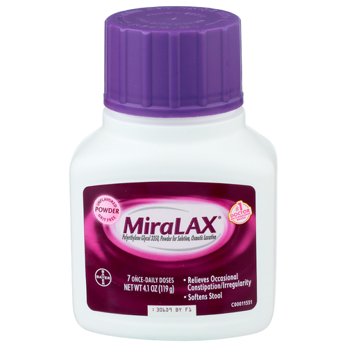 Miralax Powder - 0.586 Ounce - 7 Count