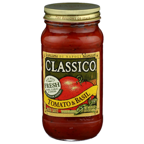 Classico Tomato & Basil Pasta Sauce - 24 Ounce
